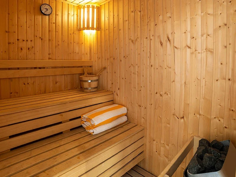 Sauna aboard the Sonesta Sun Goddess Nile Cruise Ship Nile cruise